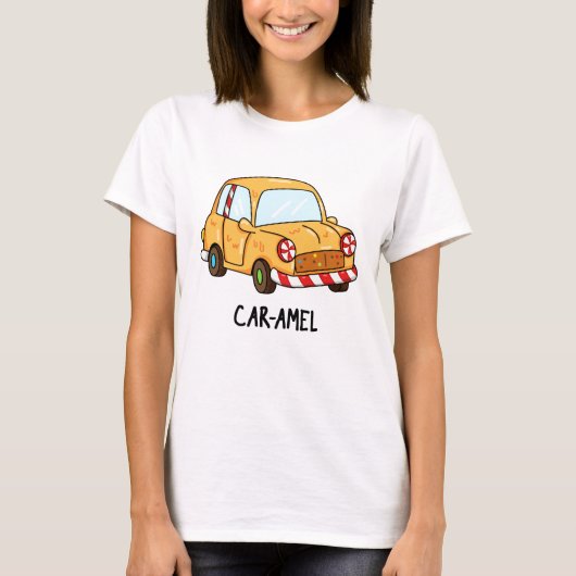 カーアミルキャンディおもしろいカープン Tシャツ (正面)