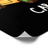 カーアメルおもしろいキャンディカープンダークBG ポスター (角)