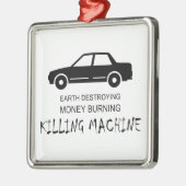カーアース破壊貨幣焼損殺機 メタルオーナメント (左)