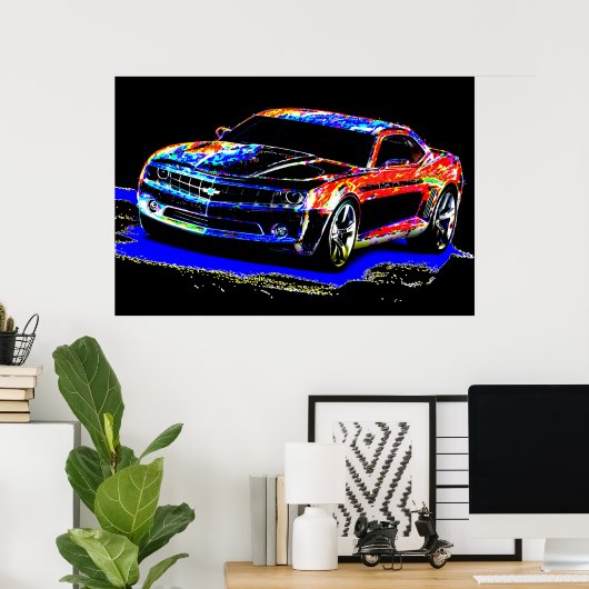 カーアート ポスター (ホームオフィス)