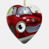 カーウォッシュのマスコット セラミックオーナメント (右)