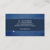 カーウォッシュの自動車は名刺を詳しく述べます 名刺 (裏面)