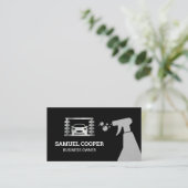 カーウォッシュの車 | 自動クリーニングの詳細 名刺 (スタンド正面)