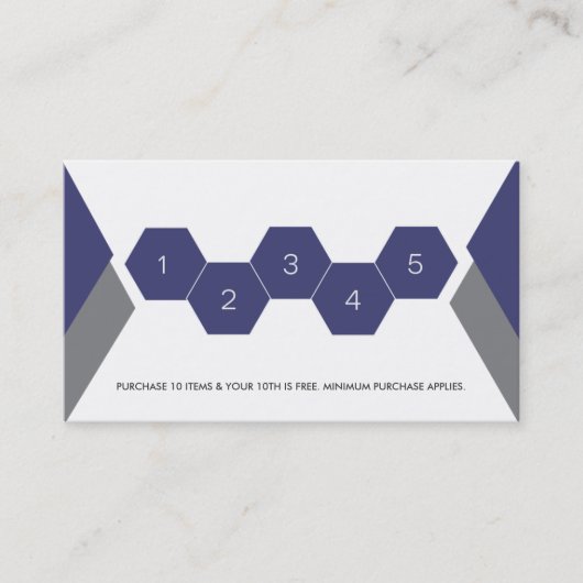 カーウォッシュの顧客は名刺に報酬を与えます ロイヤリティカード (正面)