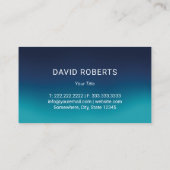 カーウォッシュオートディテールモバイルクリーニ車のング 名刺 (裏面)