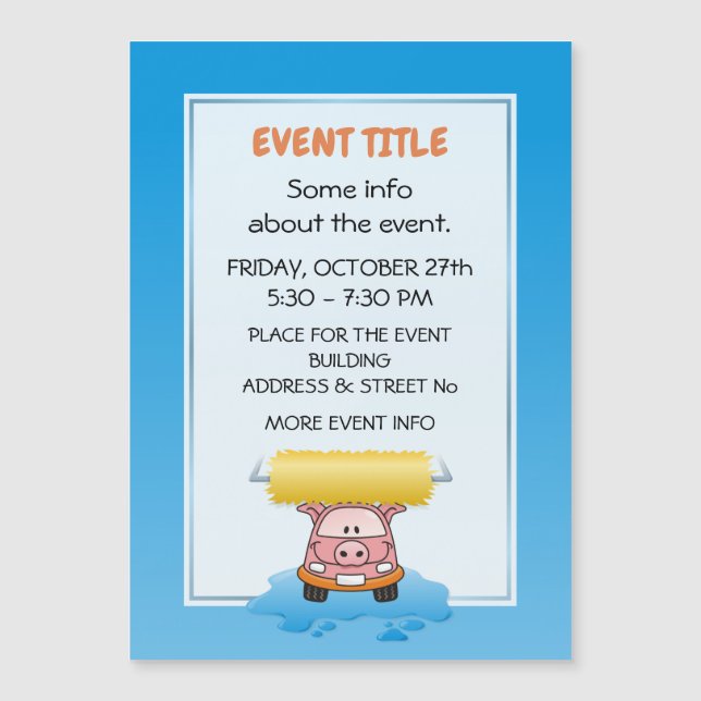 カーウォッシュピグアニメ (正面)