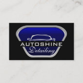カーウォッシュモバイル自動ディテールクリーニ車のング 名刺 (正面)
