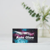 カーウォッシュモバイル自動ディテールクリーニ車のング 名刺 (スタンド正面)