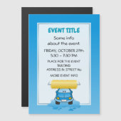 カーウォッシュ漫画 (正面/裏面)