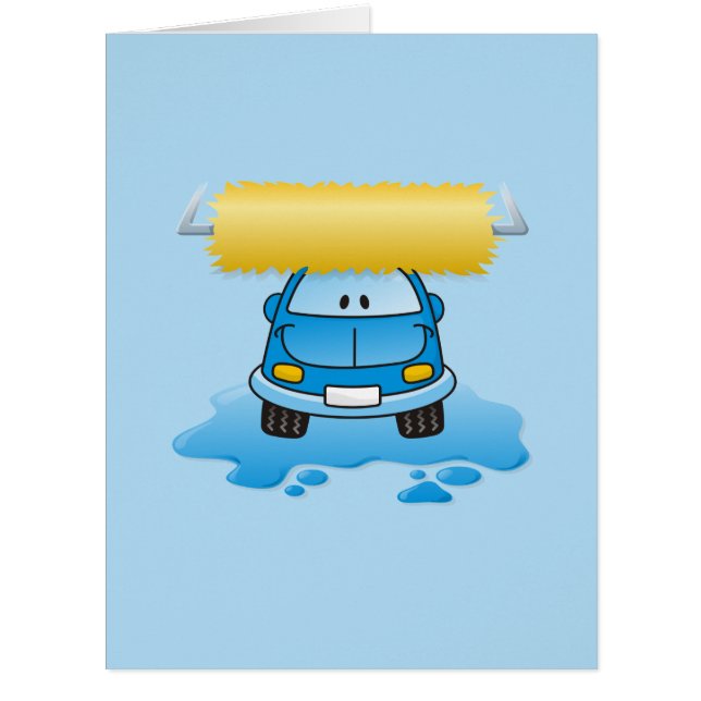 カーウォッシュ漫画 (正面)