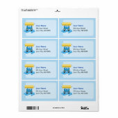 カーウォッシュ漫画 ラベル (フルシート)