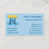 カーウォッシュ漫画 名刺 (正面)