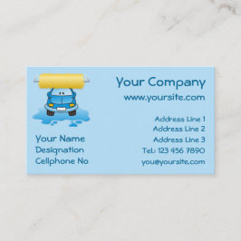 カーウォッシュ漫画 名刺