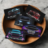 カーウォッモダンシュとオートディテリング 名刺