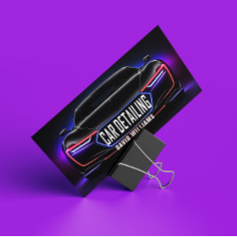 カーウォッモダンシュとオートディテリング 名刺