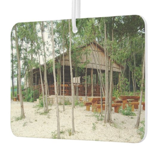 カーエアフレザーとビーチハウス カーエアーフレッシュナー (左)