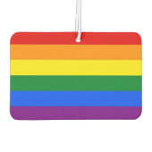 カーエアフレザーとプライド旗 カーエアーフレッシュナー (裏面)