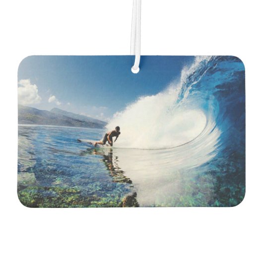 カーエアフレッシュナーサーファー カーエアーフレッシュナー (裏面)