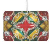 カーエアーフレッシュナーとロサンゼルスカラーデザイン カーエアーフレッシュナー (裏面)