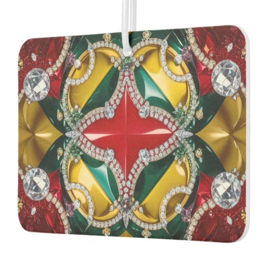 カーエアーフレッシュナーとロサンゼルスカラーデザイン カーエアーフレッシュナー (左)