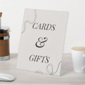 カーエレガントドとギフトブライダルシャワーパーティー記号 台座サイン (インサイチュ)