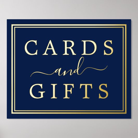 カーエレガントドとギフト実在フォイルのサイン結婚。 箔ポスター (正面)