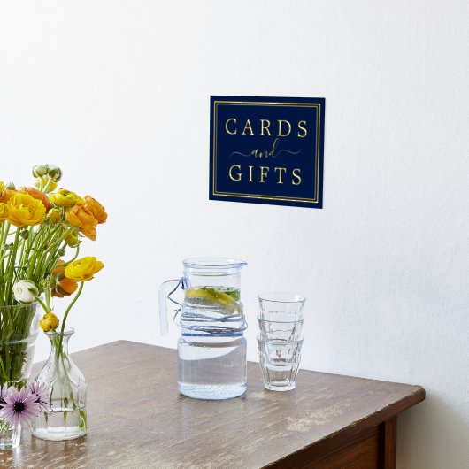 カーエレガントドとギフト実在フォイルのサイン結婚。 箔ポスター (レイダウン (キッチン))