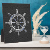 カーオンカーボンファイバースタイル フォトプラーク (側面)