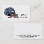 カーオークションの名刺 名刺 (正面/裏面)