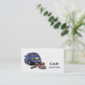 カーオークションの名刺 名刺 (スタンド正面)