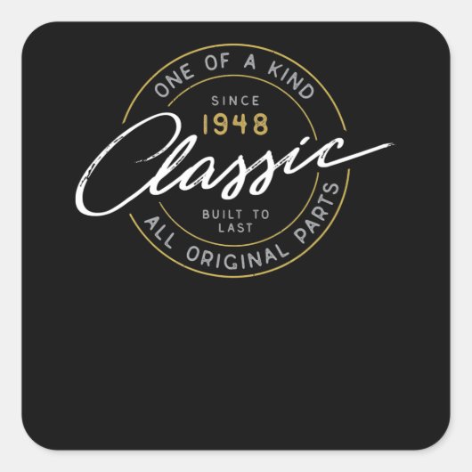 カーオートバイギフト スクエアシール (正面)