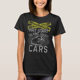 カーカーティーカーマニアスティー整備士 Tシャツ