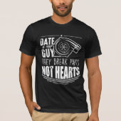 カーガおもしろいイジョーク-ターボチューニング整備士 Tシャツ (正面)