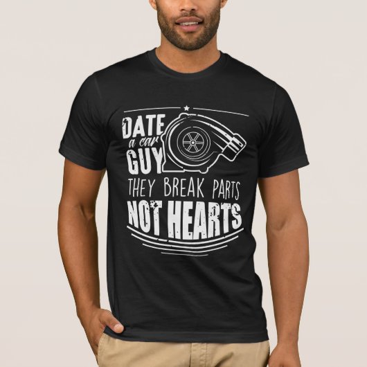 カーガおもしろいイジョーク-ターボチューニング整備士 Tシャツ (正面)