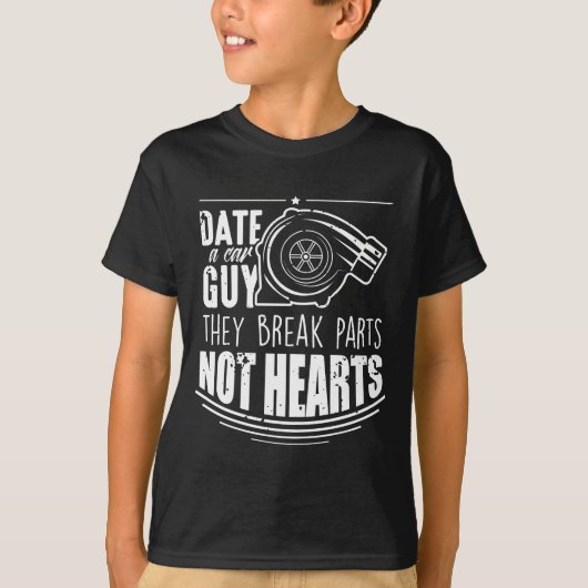 カーガおもしろいイジョーク-ターボチューニング整備士 Tシャツ (正面)