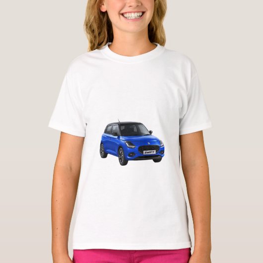 カーガールTシャツ Tシャツ (正面)