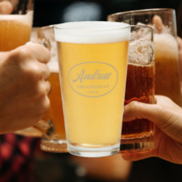 カーキのスタイル化された名結婚前のグロスマン タンブラーグラス