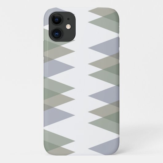 カーキの三角 Case-Mate iPhoneケース (裏面)