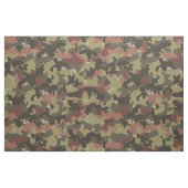 カーキアンドブラウン迷彩柄軍隊布 ファブリック (ファットクウォーター)