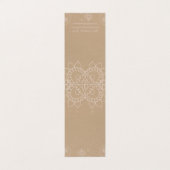 カーキカラーボホカジュアルスタイルイヤリングディスプレイカード 名刺 (外部フラット)