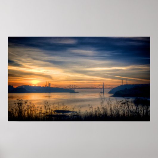 カーキネズブリッジサンセット ポスター (正面)