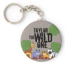 カーキブラウンワイルドワンサファリパーソナライズされた動物