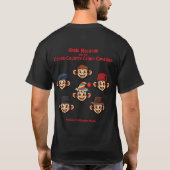 カーキマカオTシャツ Tシャツ (裏面)