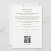 カーキモダンオファンシーバル結婚の写真数々の2 セーブザデート (裏面)