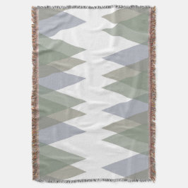 カーキ三角形 スローブランケット