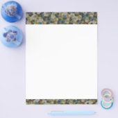 カーキ六角カモフラージュ チラシ (シングル)