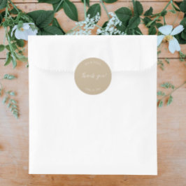 カーキ結婚スタイライズド ラウンドシール