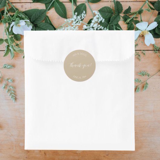 カーキ結婚スタイライズド ラウンドシール