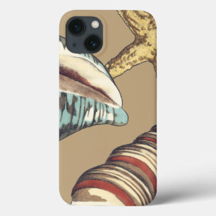 カーキ色の貝のトリオ iPhone 13ケース