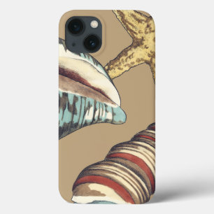 カーキ色の貝のトリオ iPhone 13ケース
